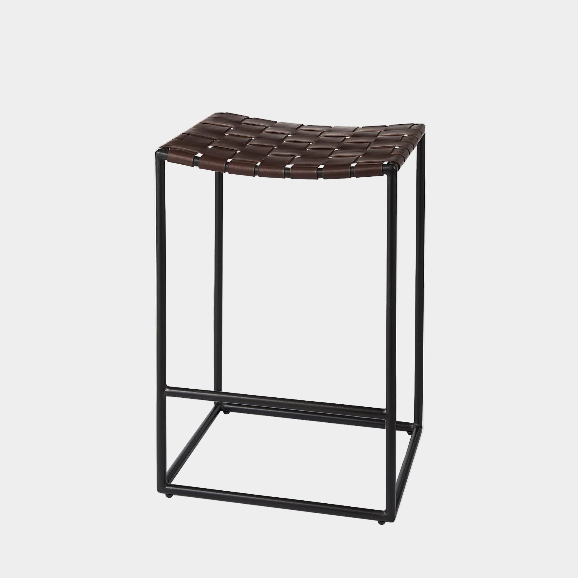 Clarissa Leather Seat Counter Stool
