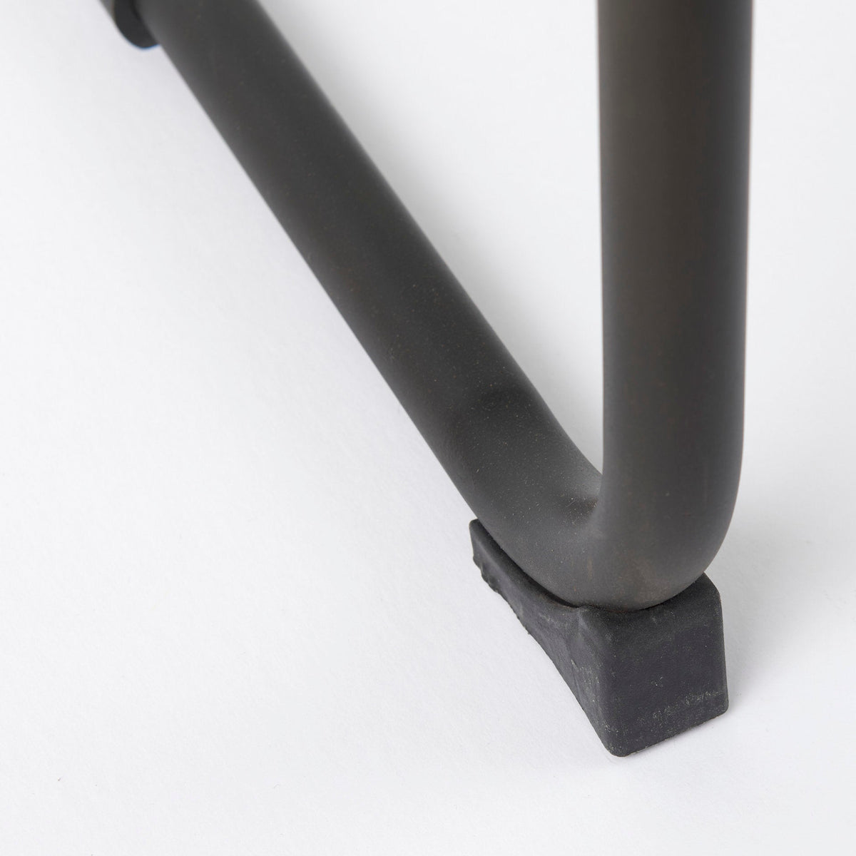 Berbick Leather Seat Bar Stool