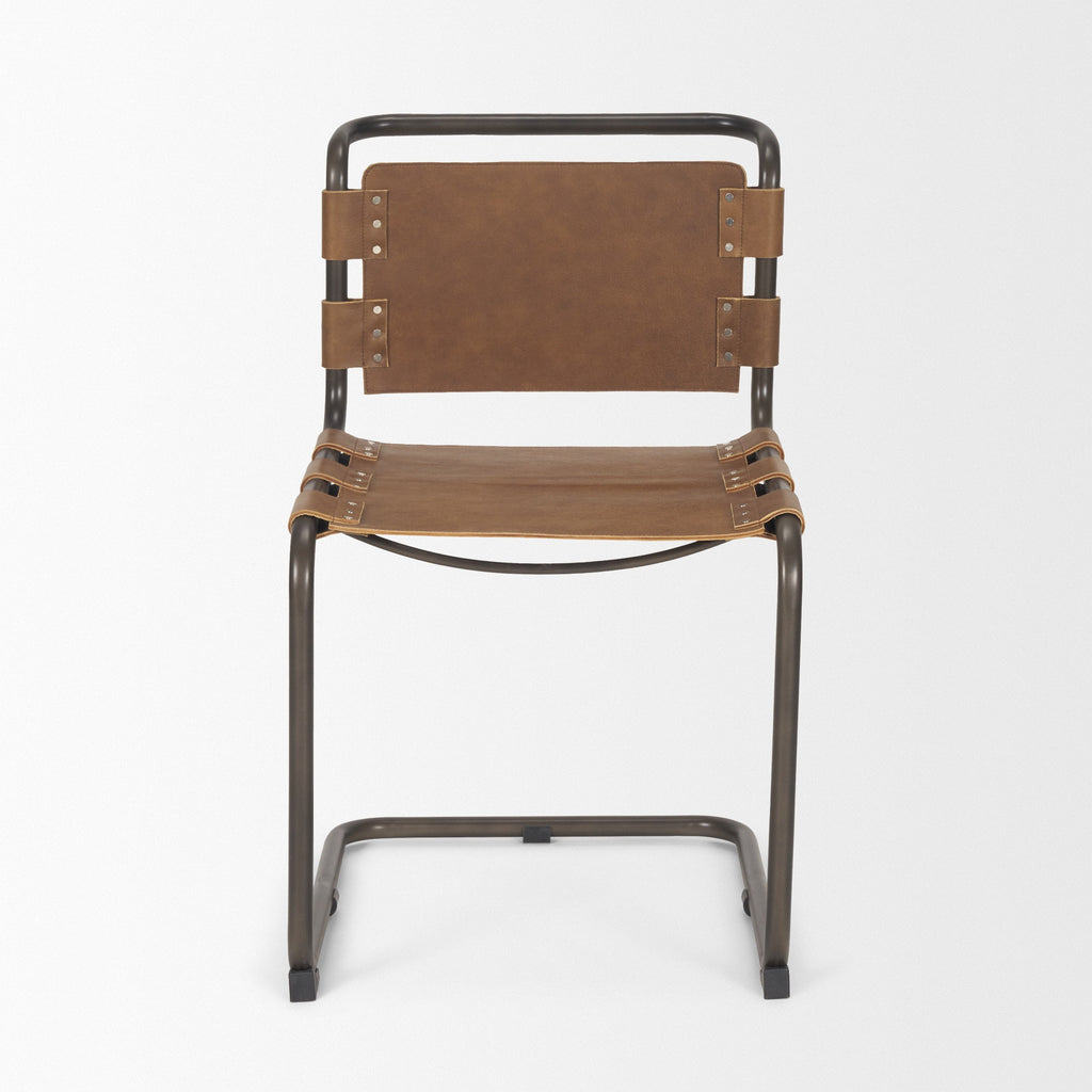 Berbick Leather Dining Chair