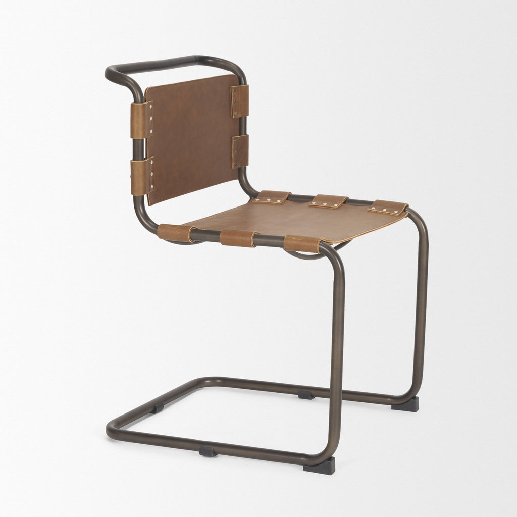 Berbick Leather Dining Chair