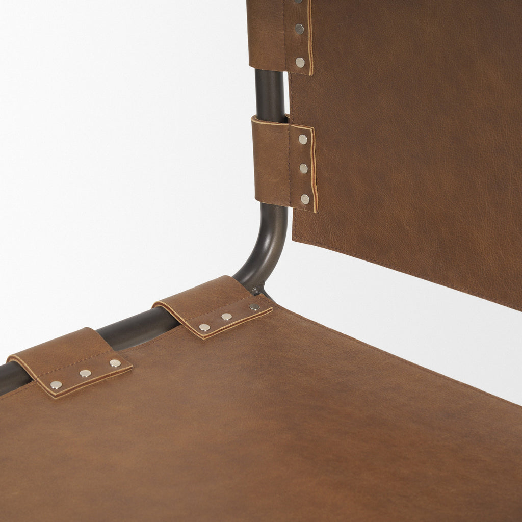 Berbick Leather Dining Chair