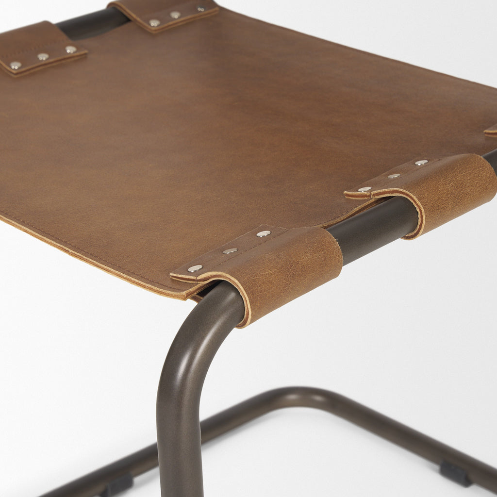 Berbick Leather Dining Chair
