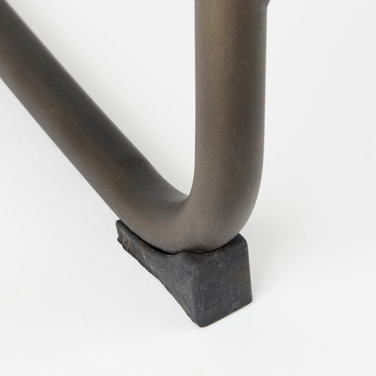 Berbick Leather Seat Counter Stool