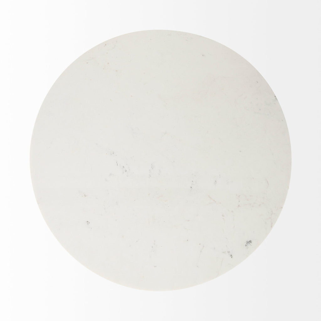 Maxwell 48" Round Marble Dining Table
