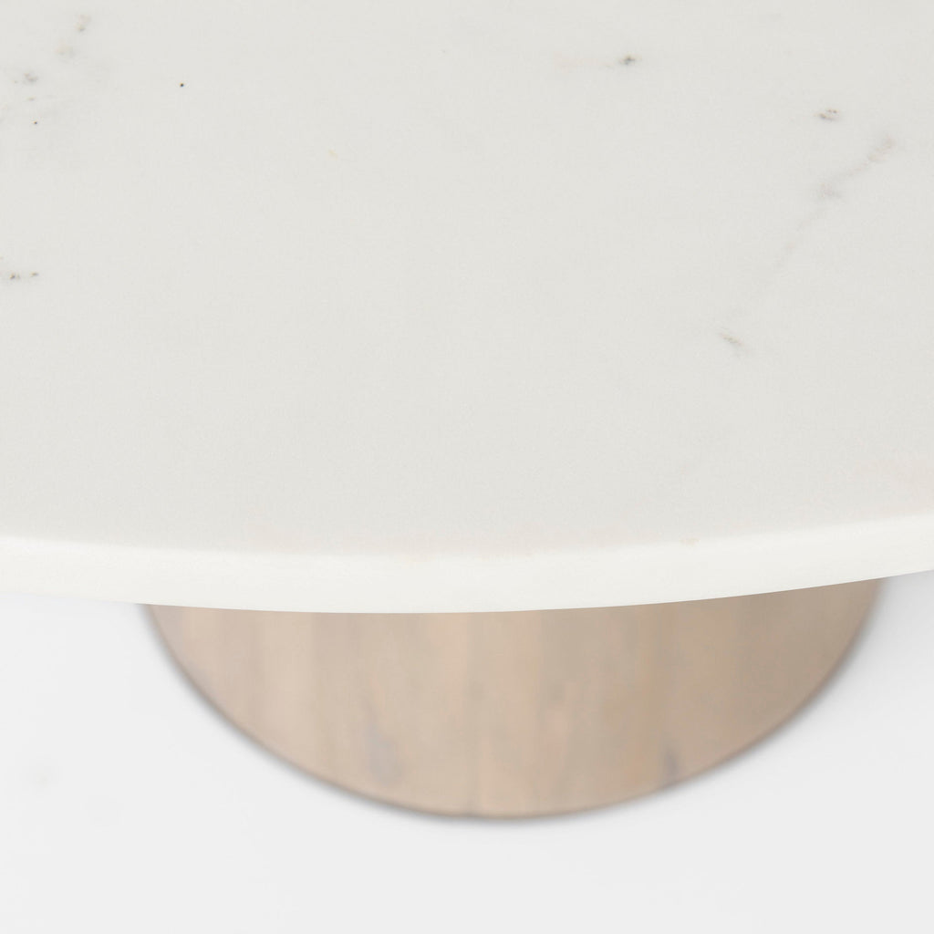 Maxwell 48" Round Marble Dining Table
