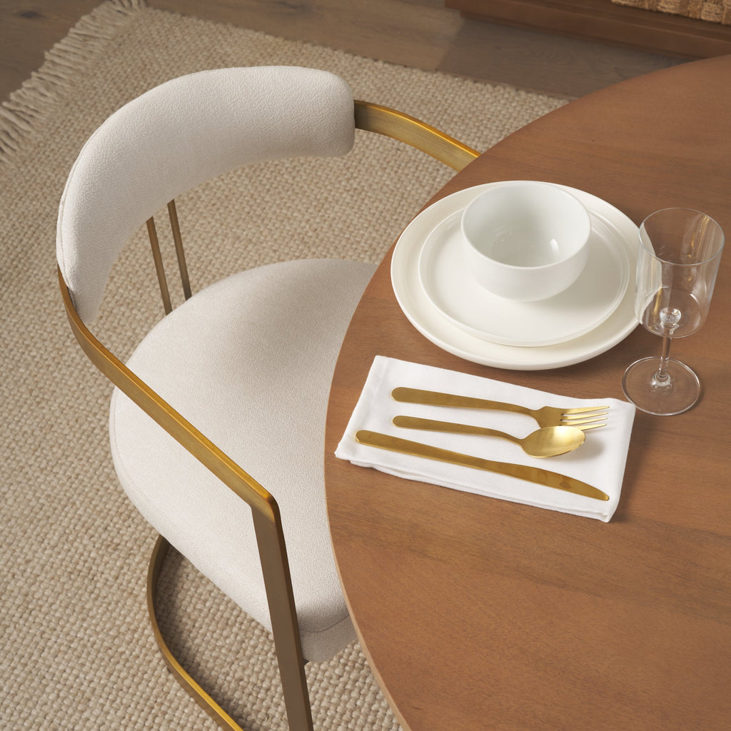 Hollyfield Fabric Contract-Grade Dining Armchair