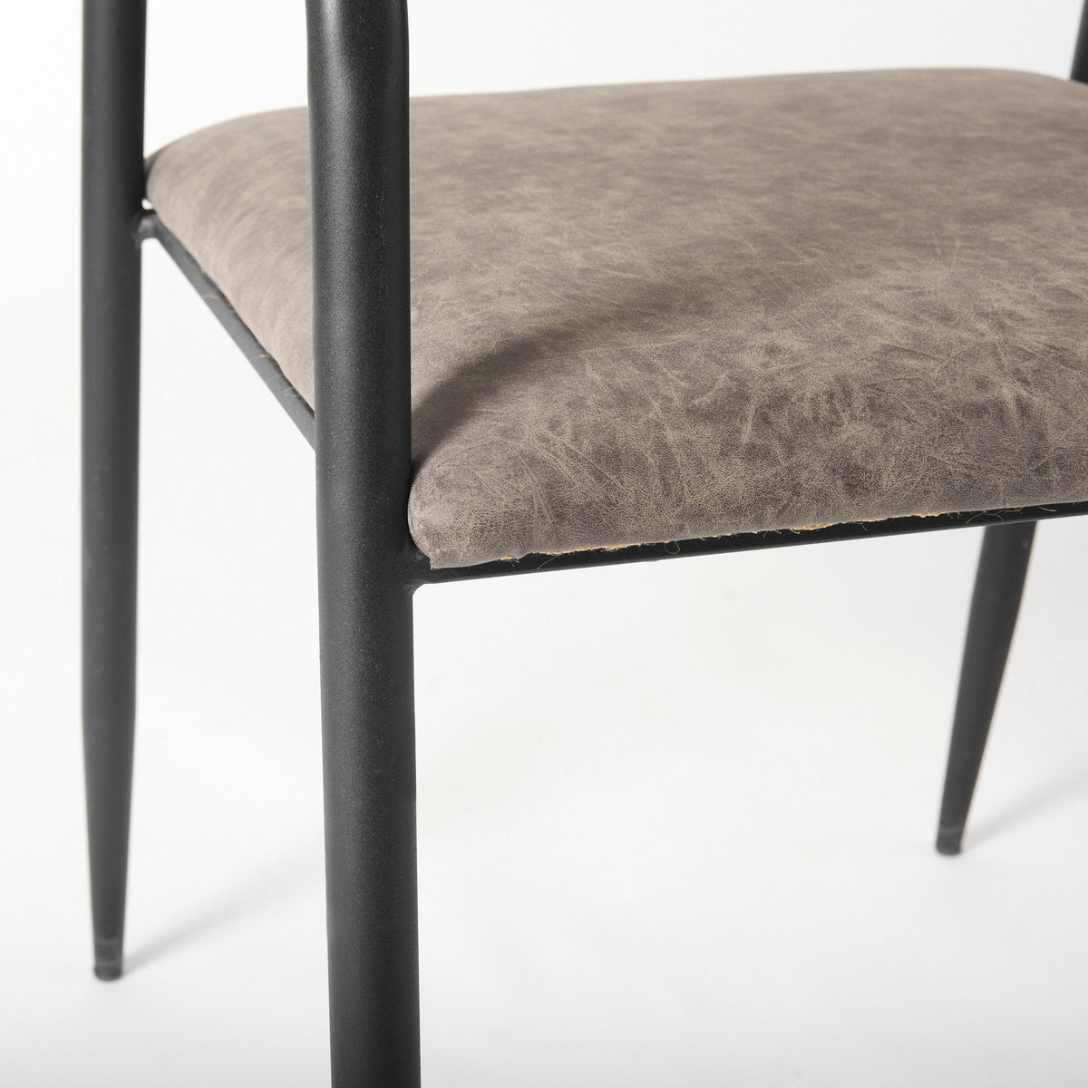 Langston Faux-Leather Dining Chair