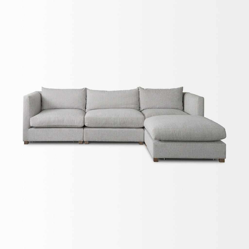 Valence 4 Piece (Incl. 1 Ottoman) Modular Sofa Set