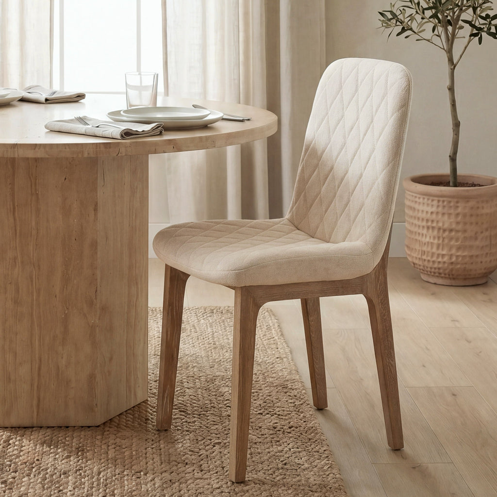 David Fabric Dining Chair