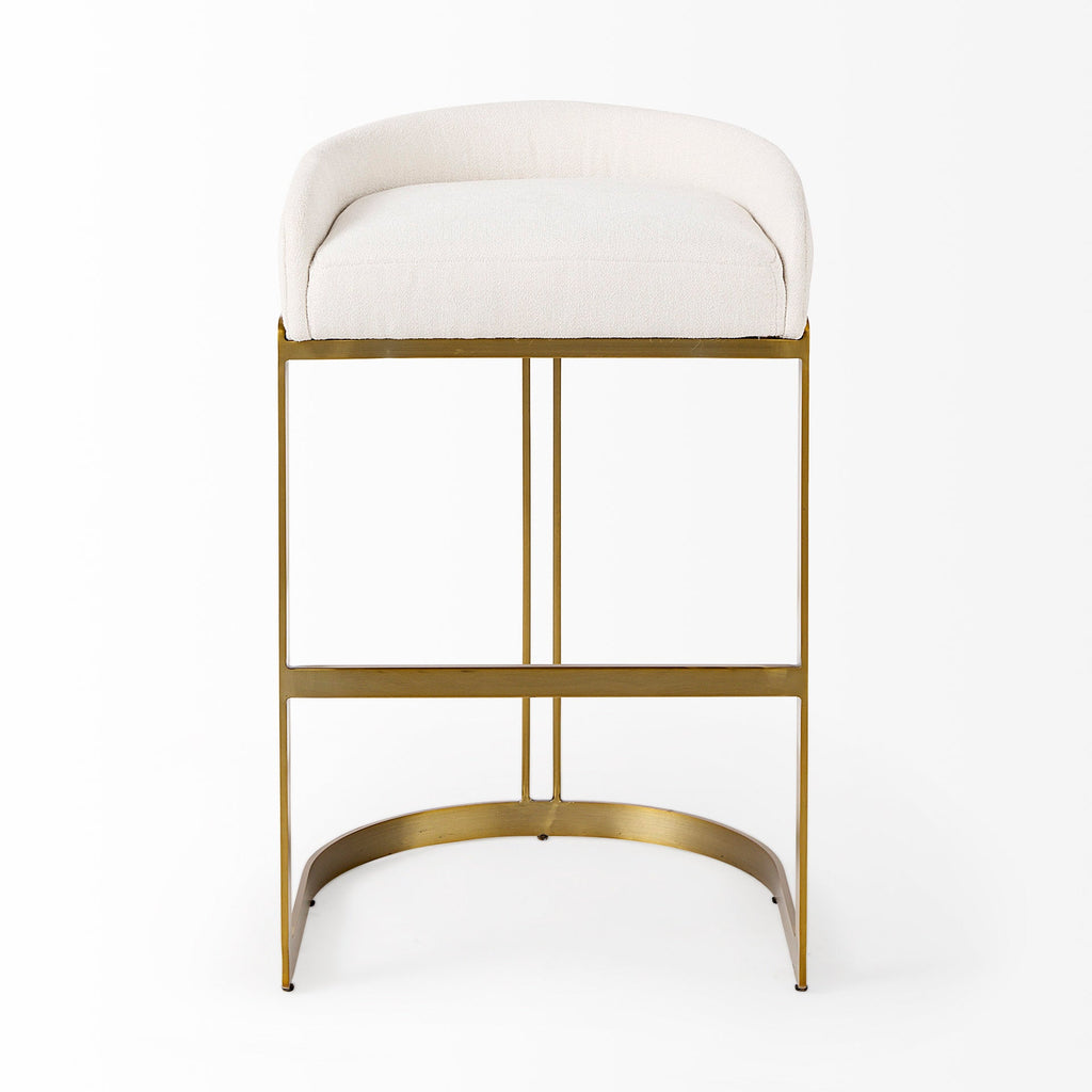 Hollyfield Fabric Seat Contract-Grade Bar Stool