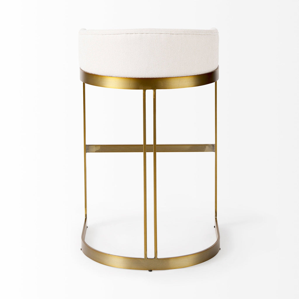 Hollyfield Fabric Seat Contract-Grade Bar Stool