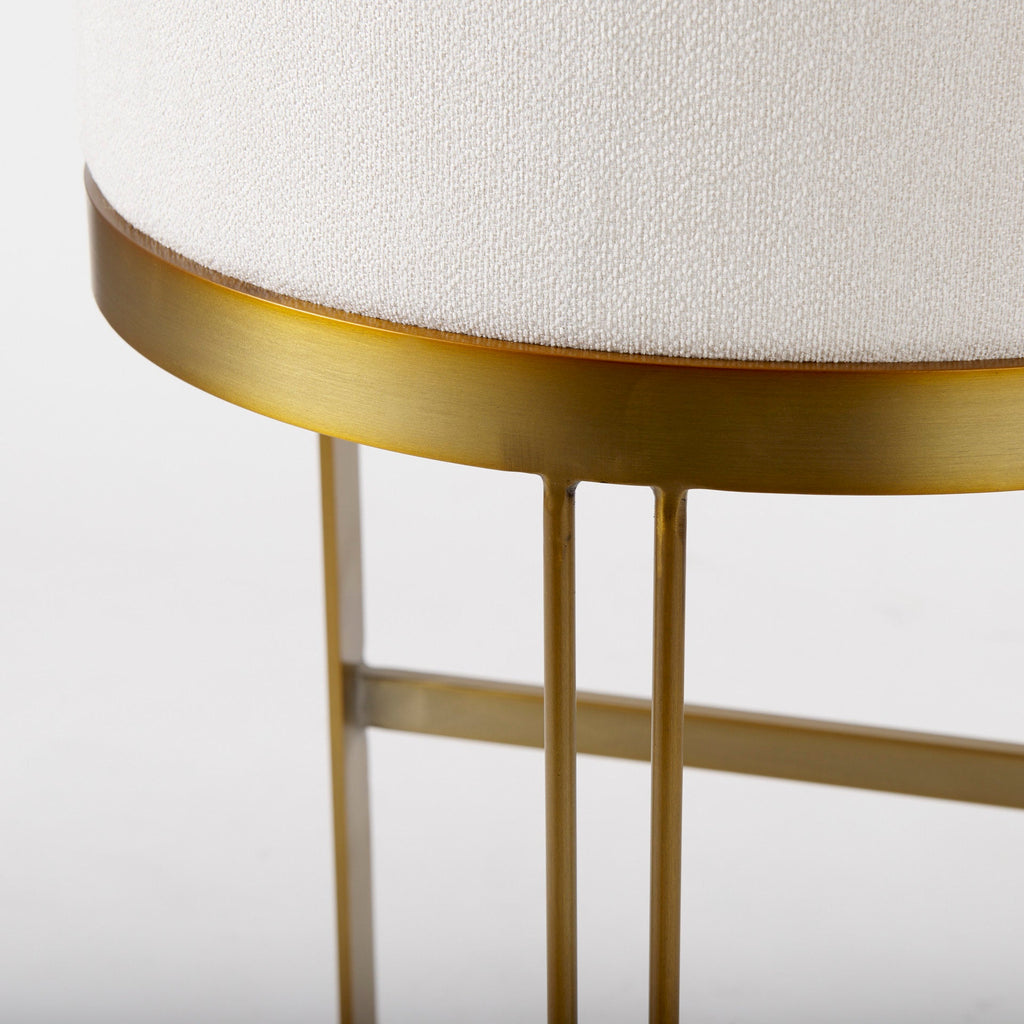Hollyfield Fabric Seat Contract-Grade Bar Stool