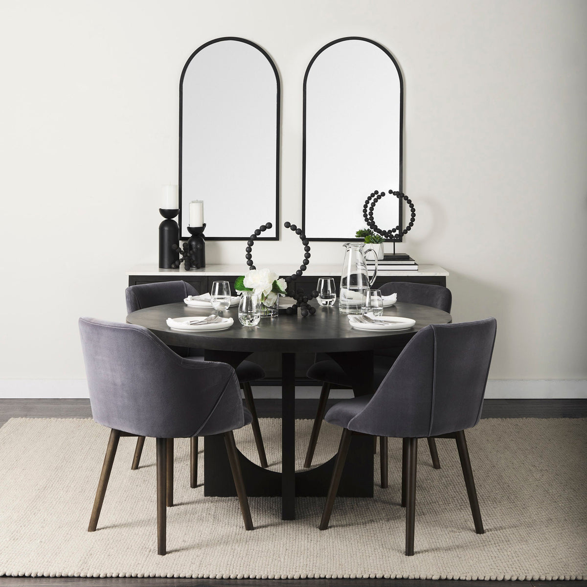 Ronald Fabric Dining Chair