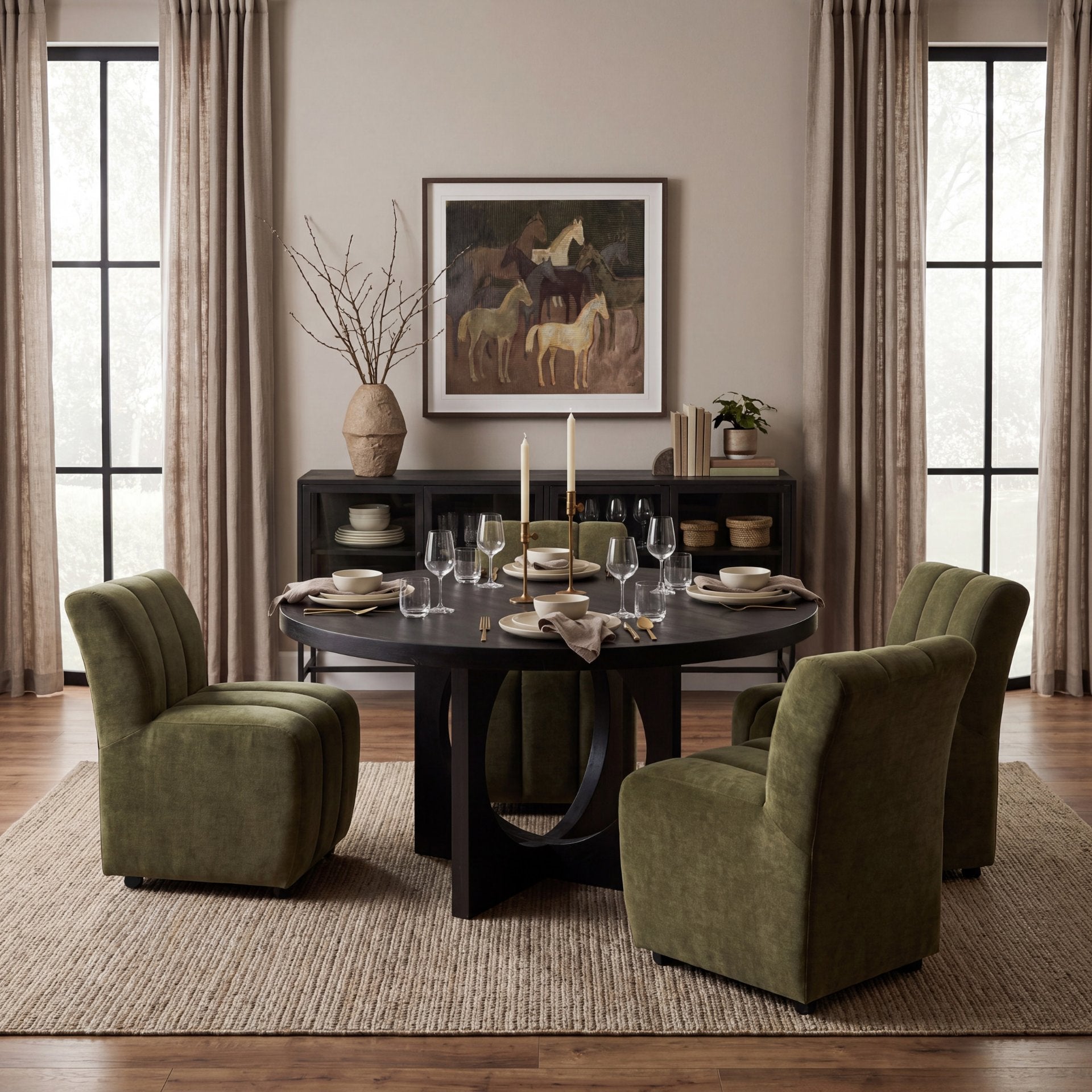 Liesl 54" Round Dining Table