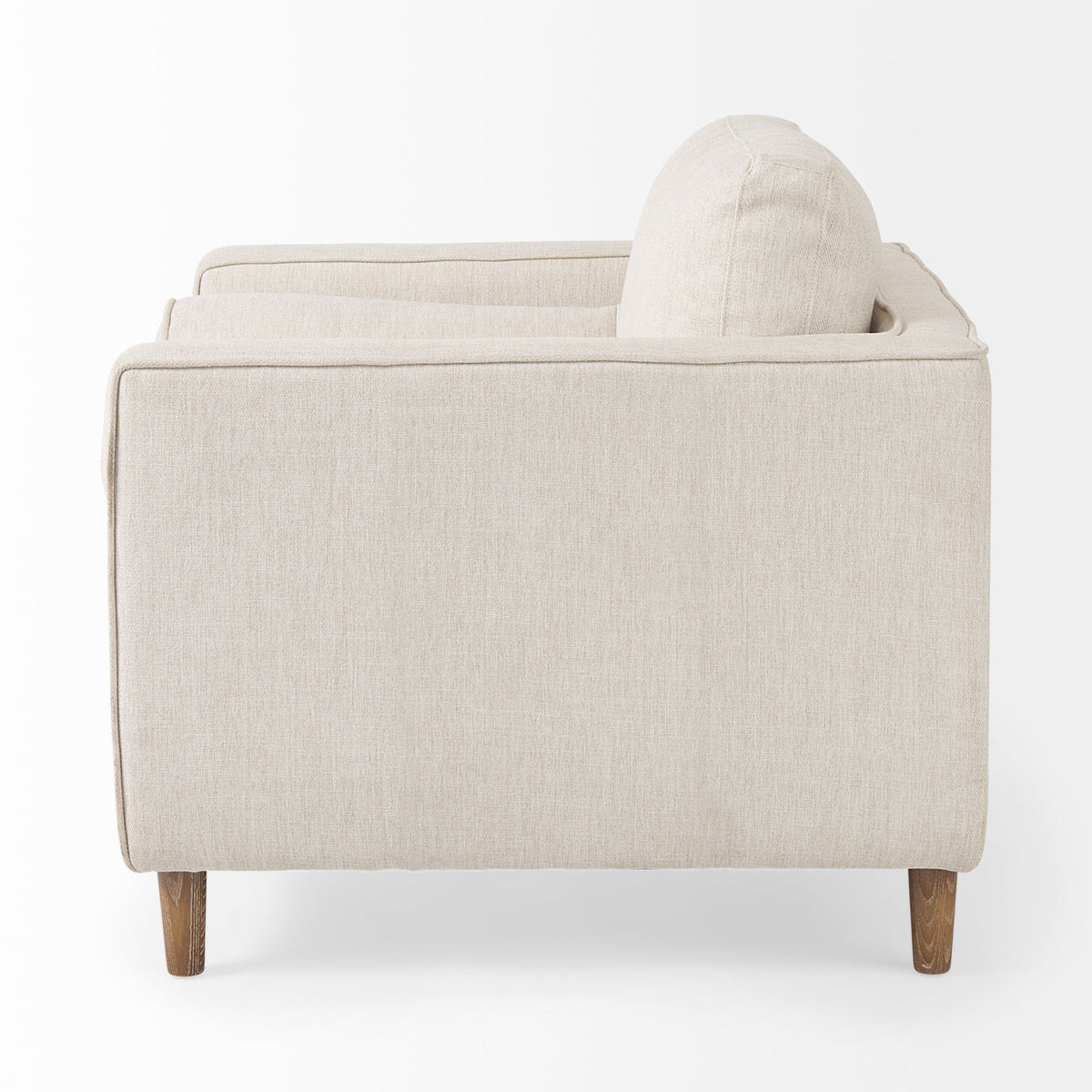 Loretta Fabric Chair with Two Bolster Cushions