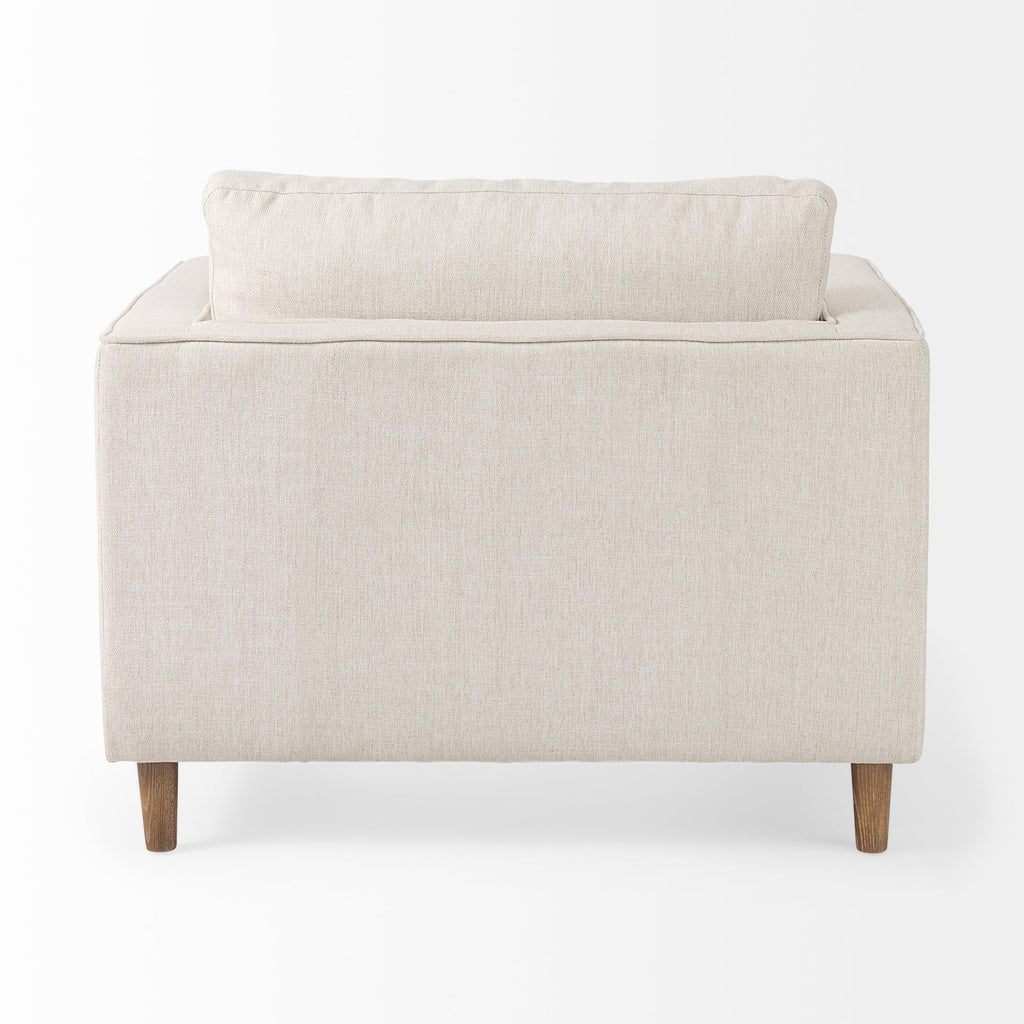 Loretta Fabric Chair with Two Bolster Cushions