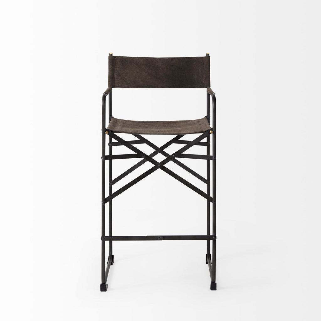 Direttore Upholstered Seat Counter Stool