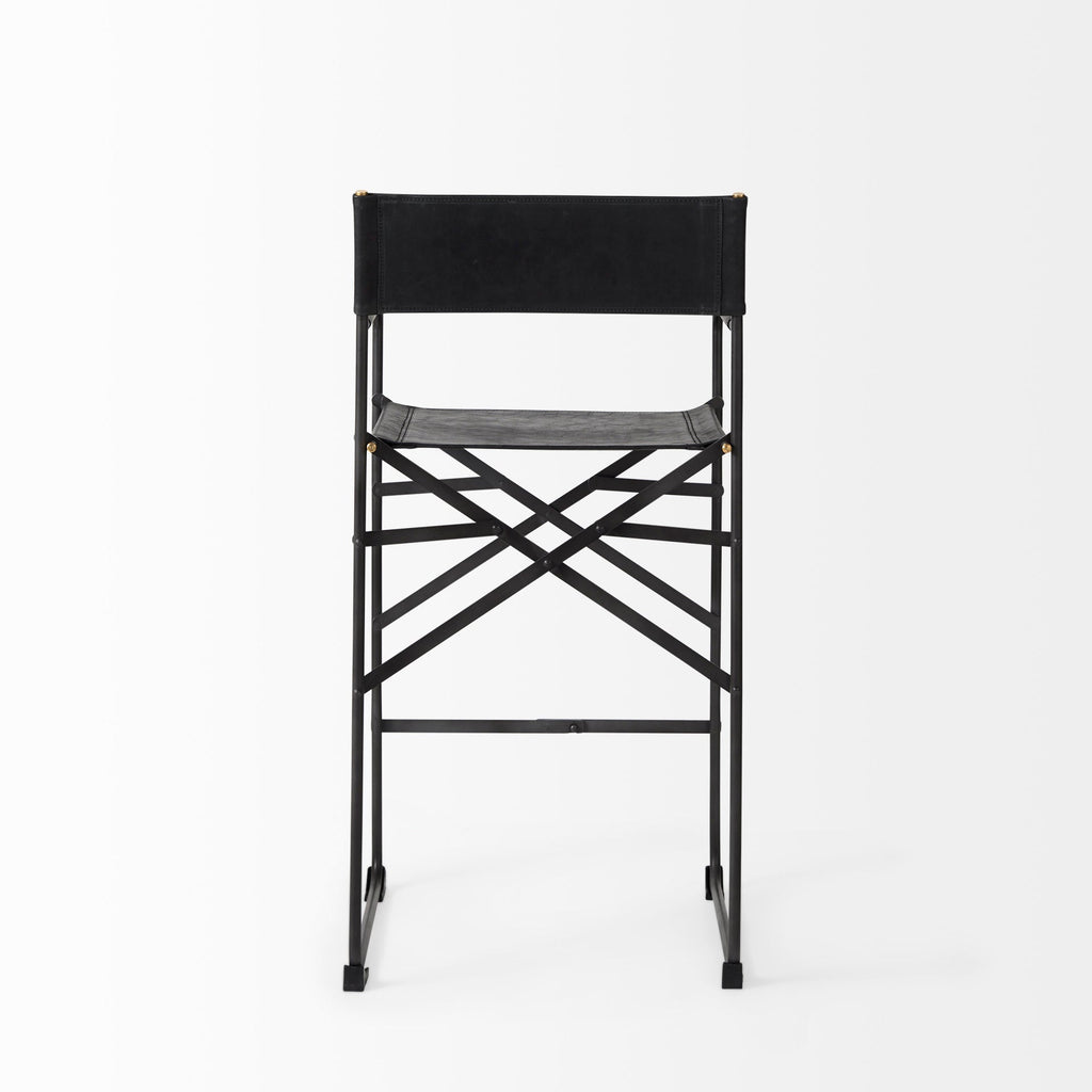 Direttore Upholstered Seat Counter Stool