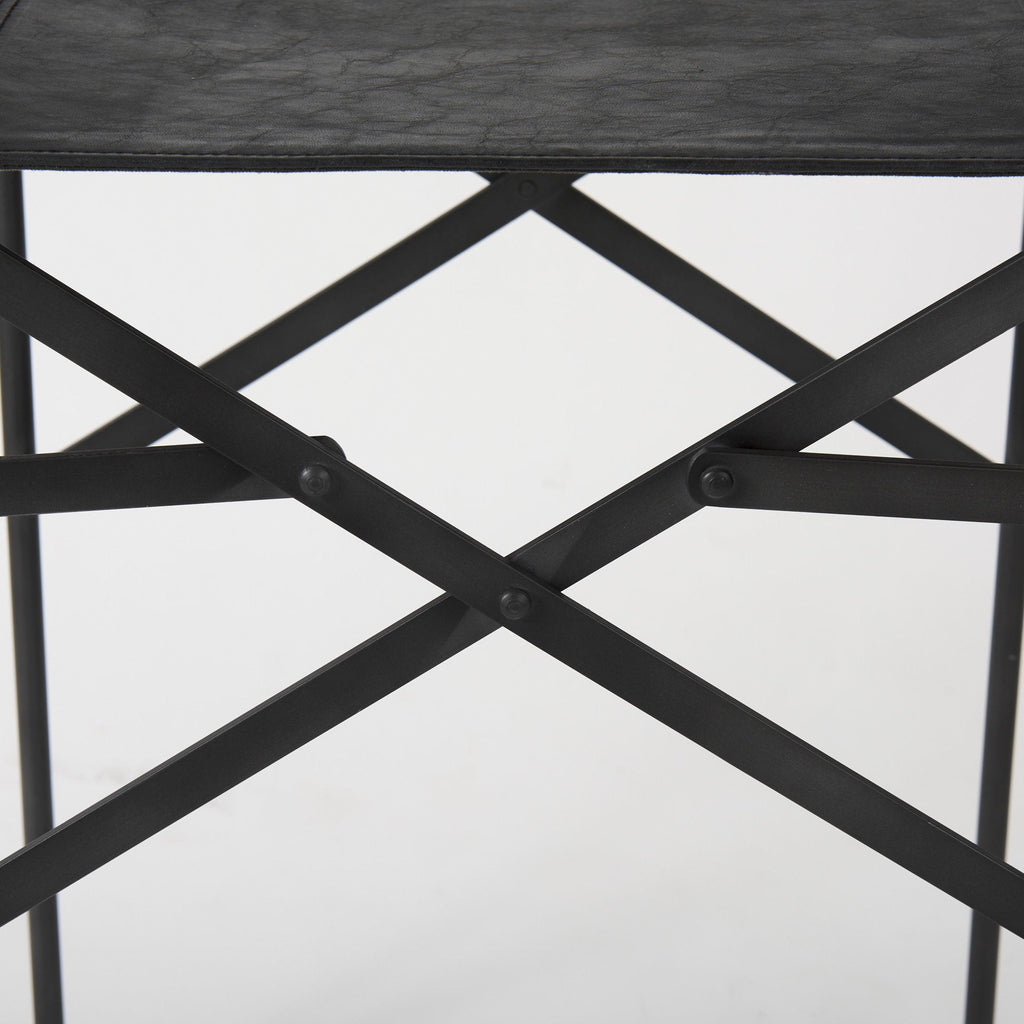 Direttore Upholstered Seat Counter Stool