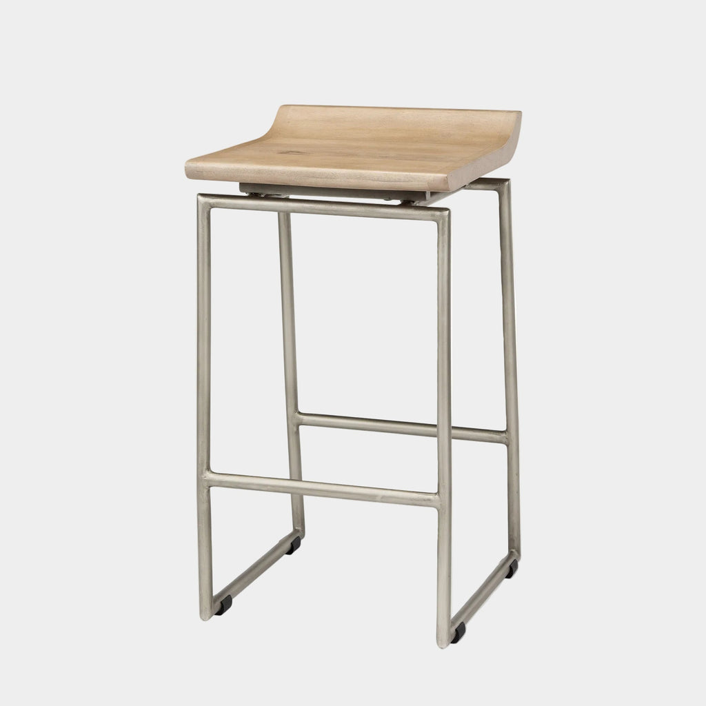 Givens Wood Seat Counter Stool