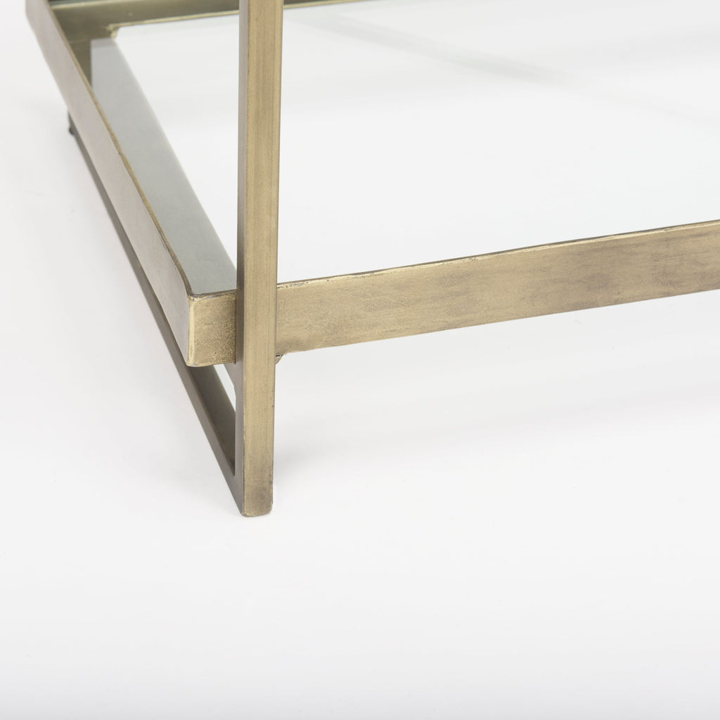 Trey Glass Console Table