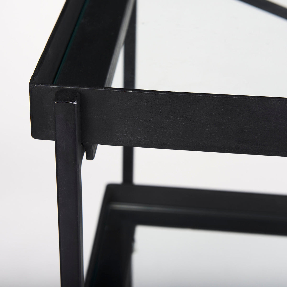 Trey Glass Console Table