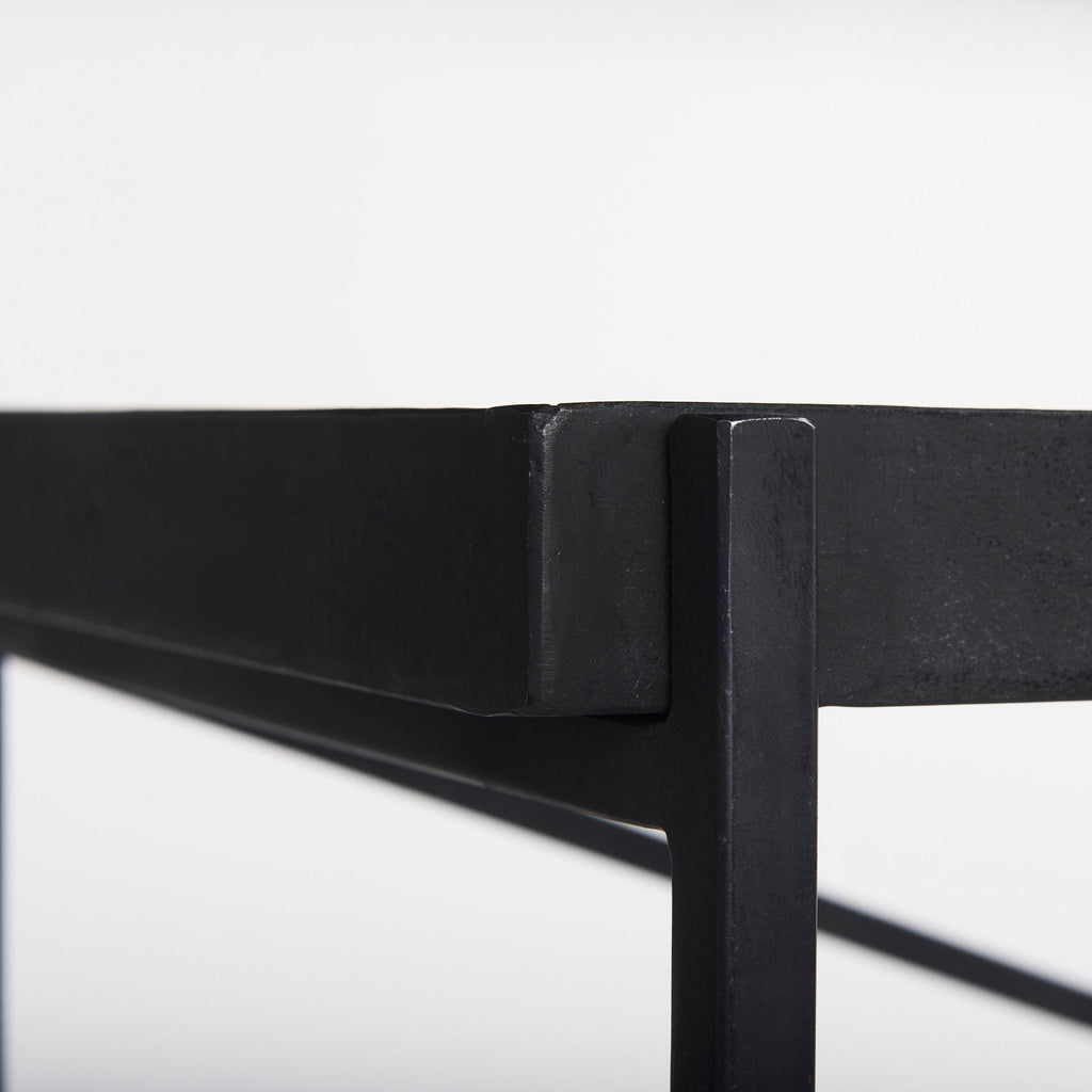 Trey Glass Console Table