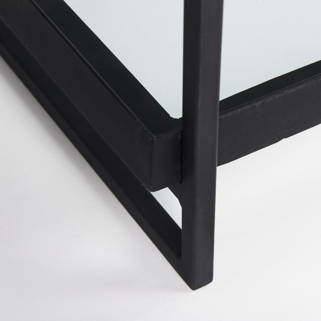 Trey Glass Console Table