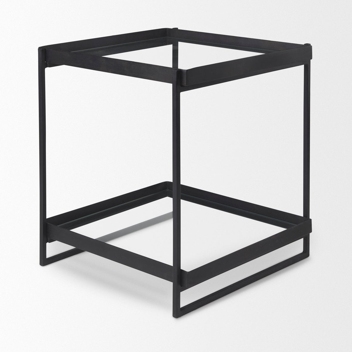 Trey Glass Accent Table
