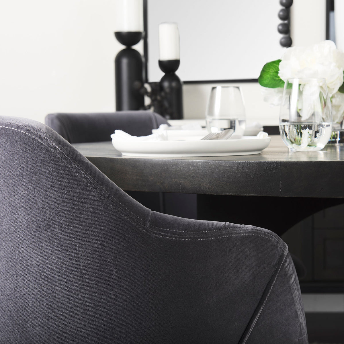 Ronald Fabric Dining Chair