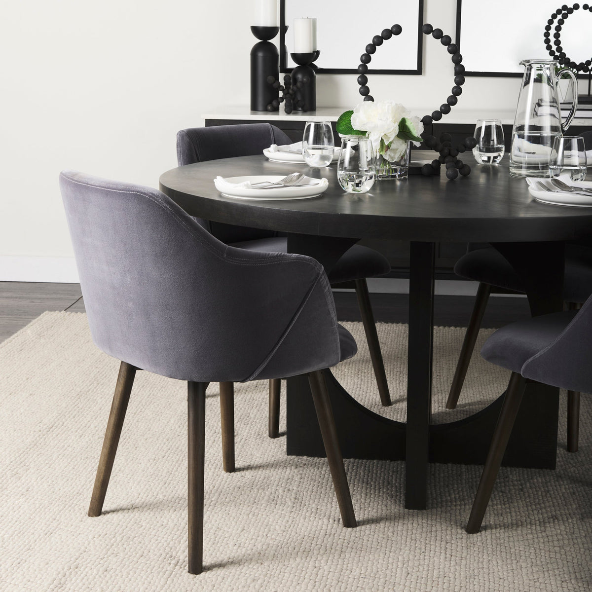 Ronald Fabric Dining Chair