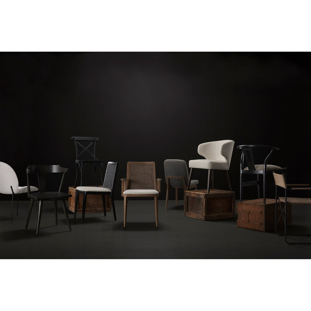David Fabric Dining Chair