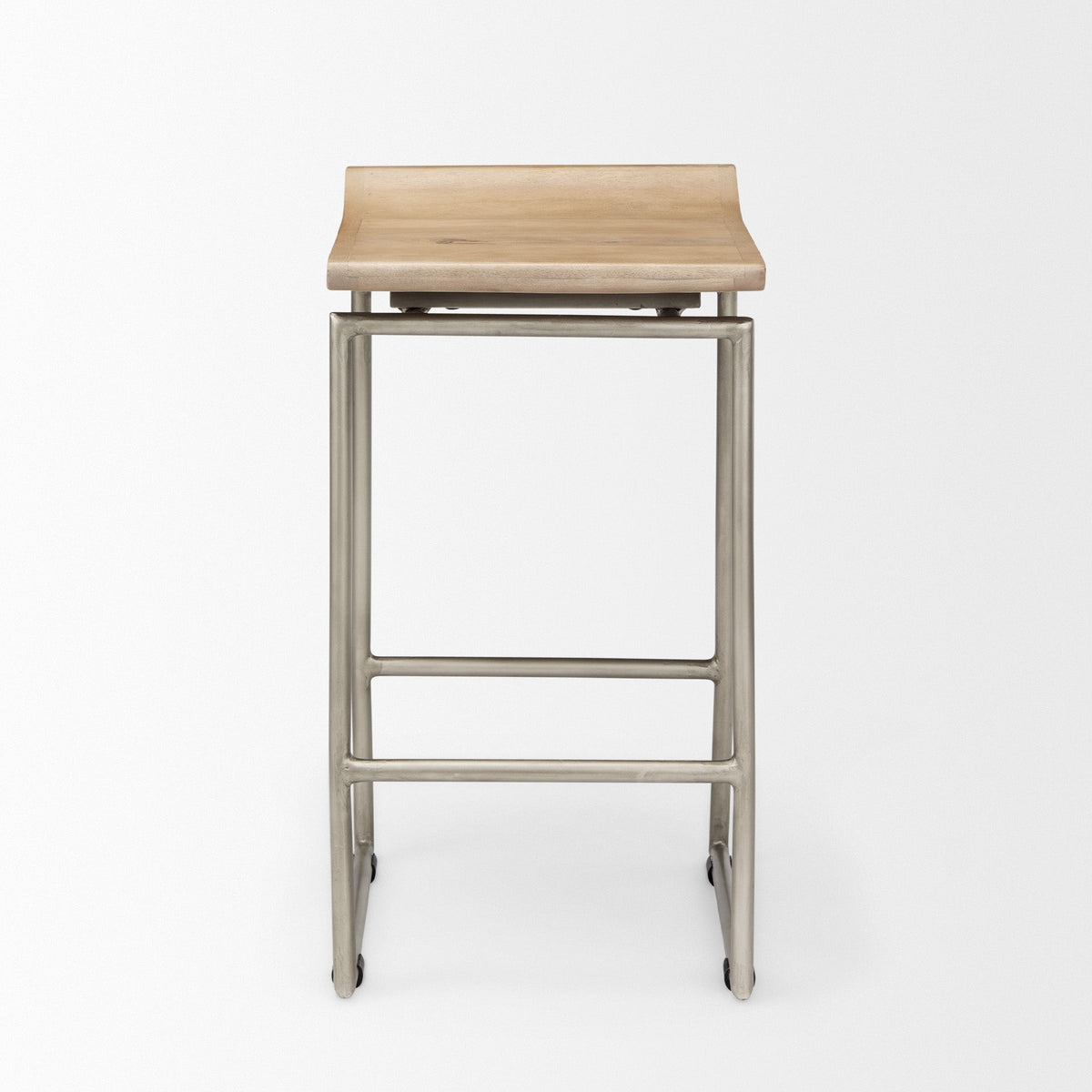 Givens Wood Seat Counter Stool