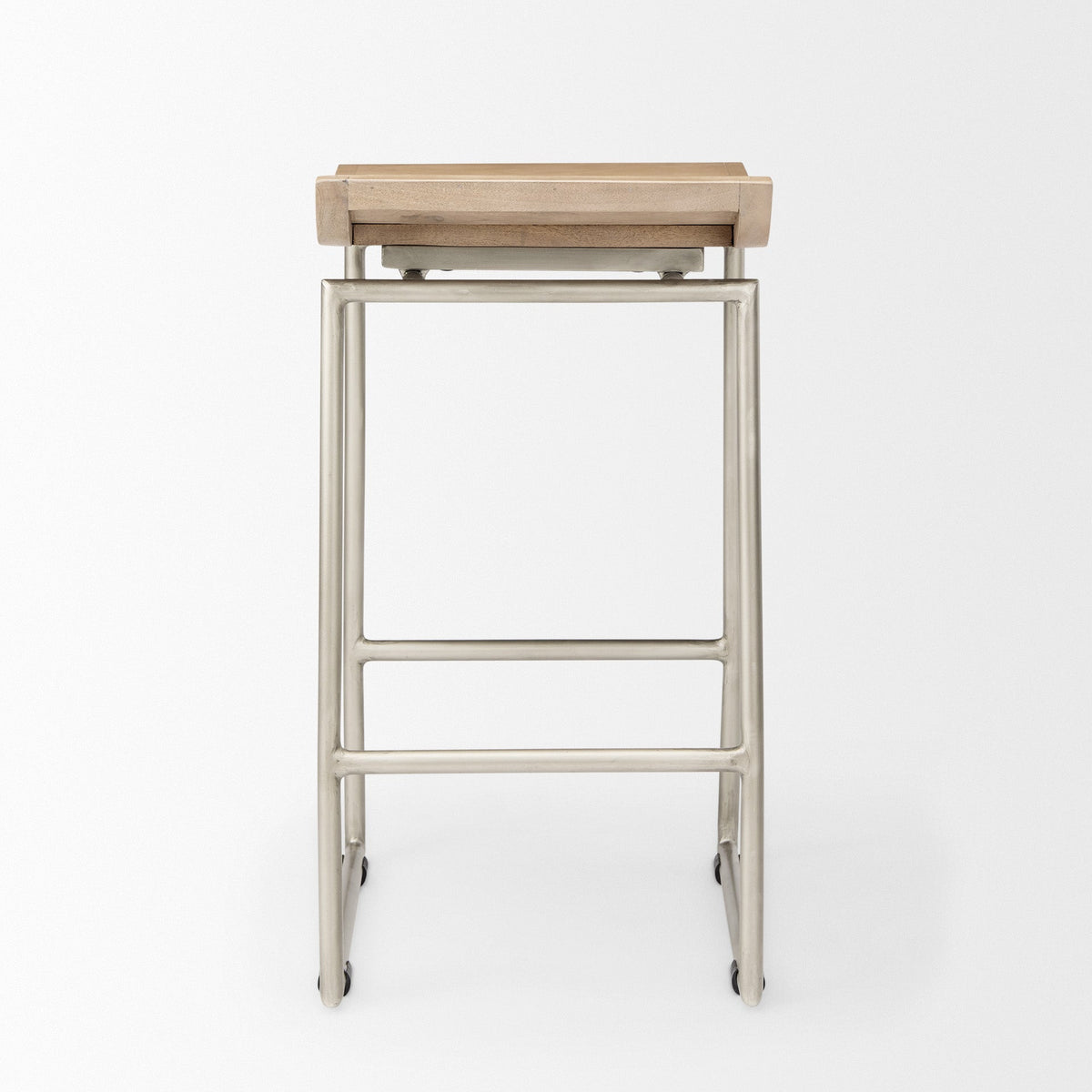 Givens Wood Seat Counter Stool