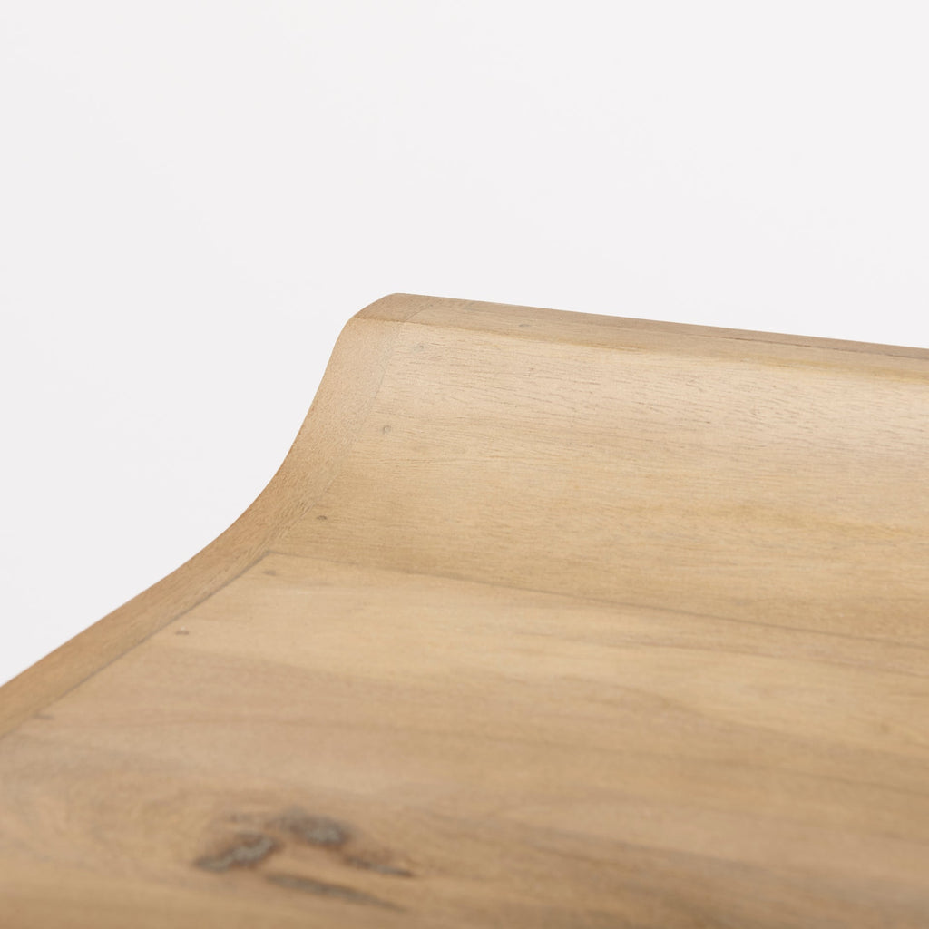 Givens Wood Seat Counter Stool