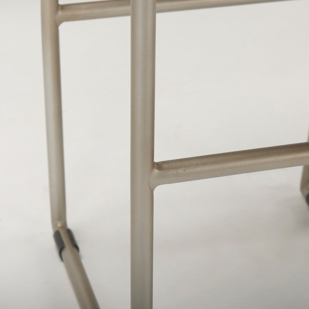 Givens Wood Seat Bar Stool