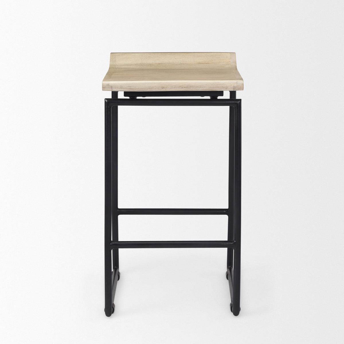 Givens Wood Seat Counter Stool