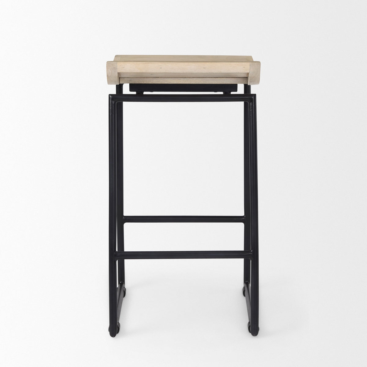 Givens Wood Seat Counter Stool