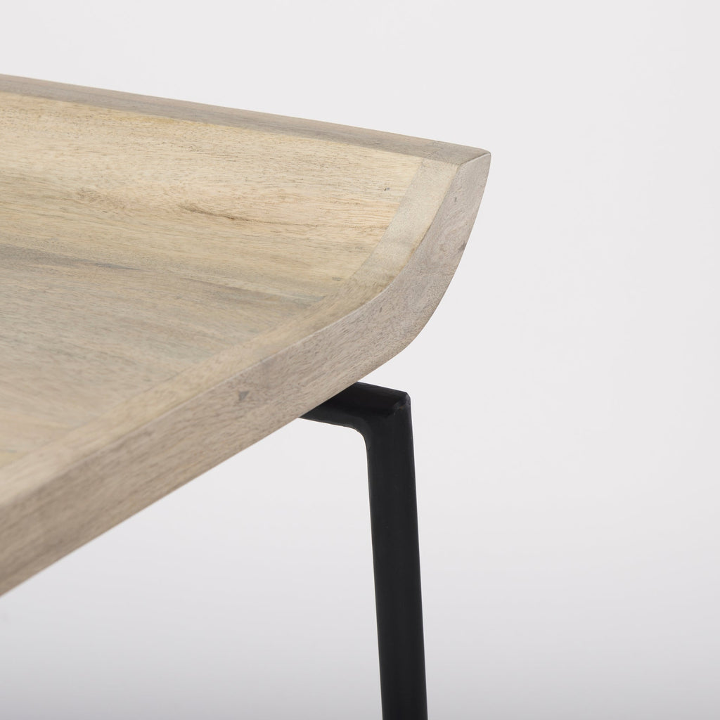 Givens Wood Seat Counter Stool