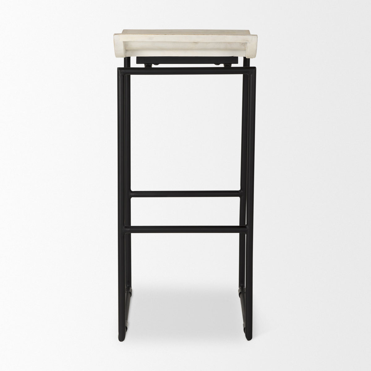 Givens Wood Seat Bar Stool