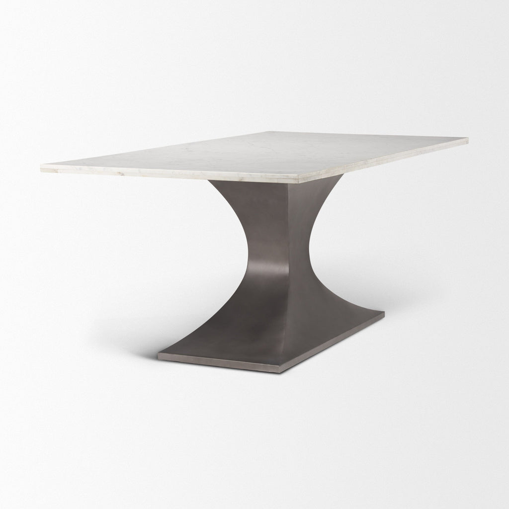 Maxton 79" Marble Dining Table