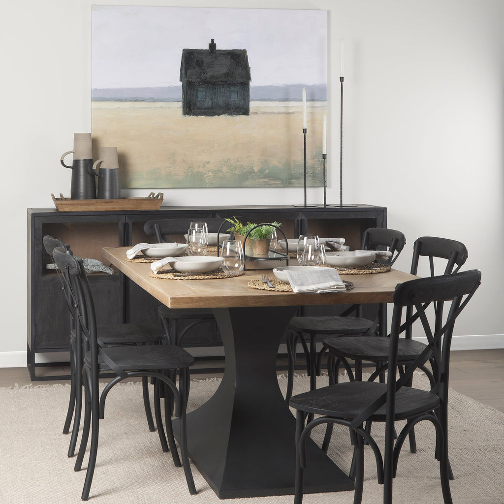 Maxton 79" Wood Dining Table