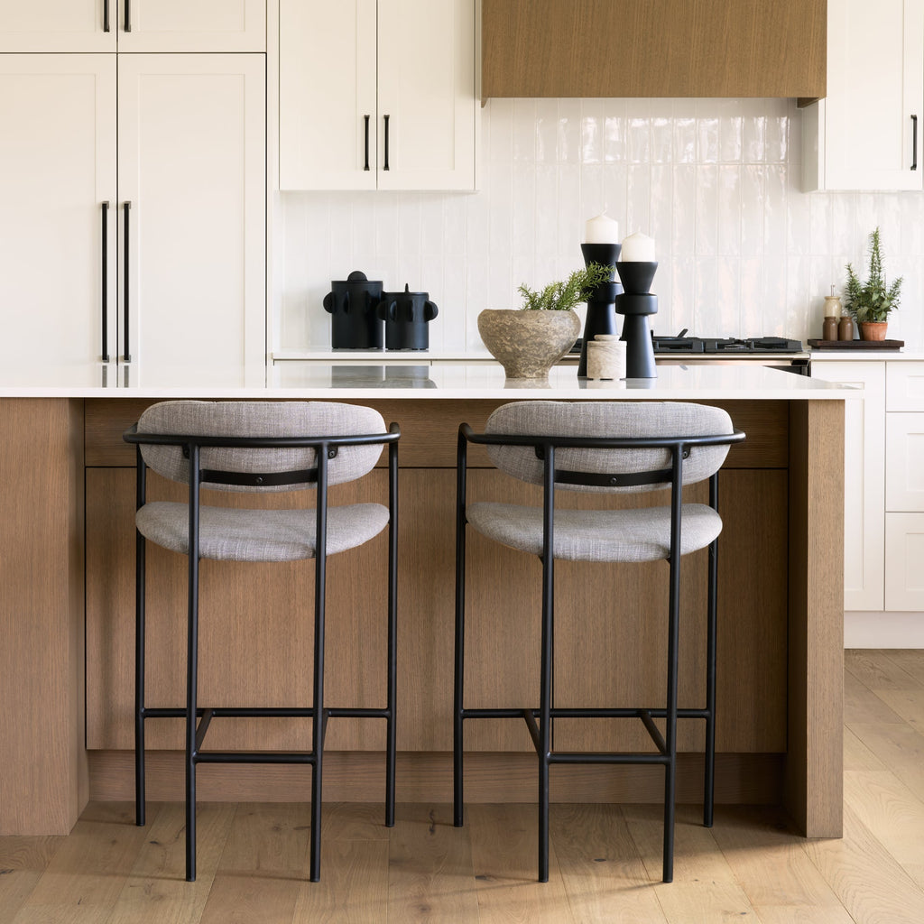 Parker Upholstered Counter Seat Stool