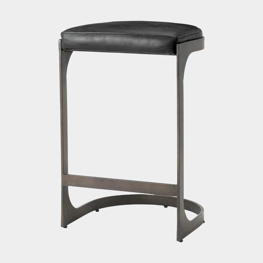 Tyson Suede Seat Counter Stool