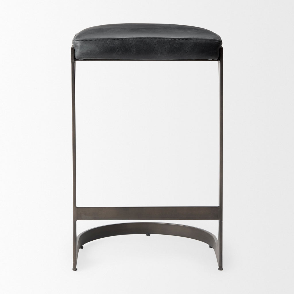 Tyson Suede Seat Counter Stool