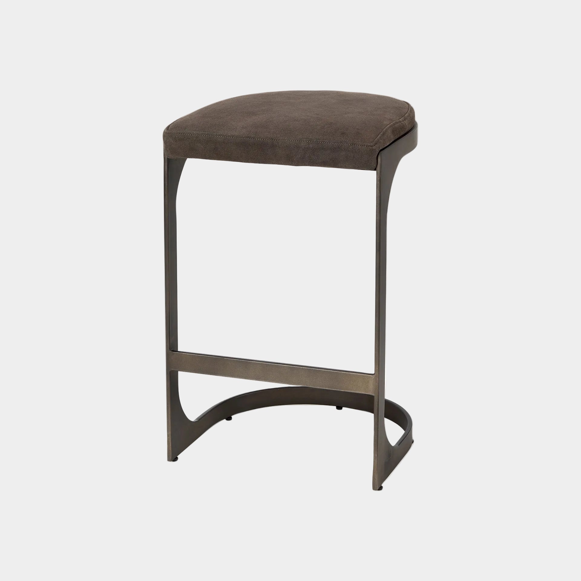 Tyson Suede Seat Counter Stool