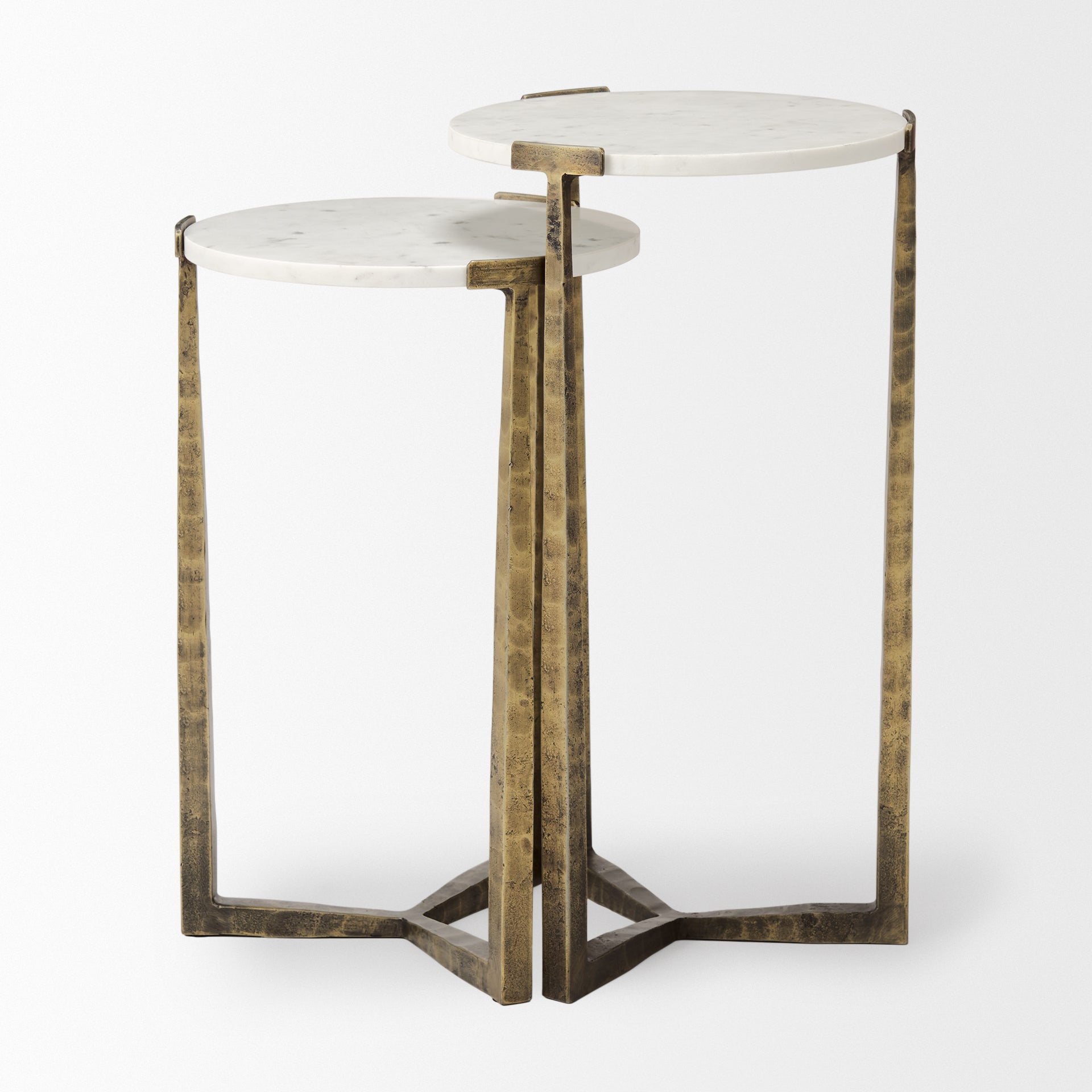 Atticus Marble Accent Table Set of 2