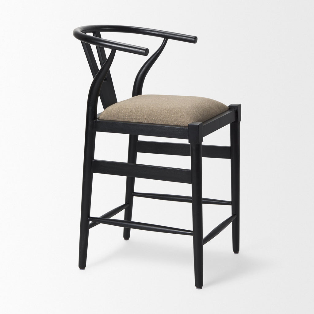 Trixie Upholstered Seat Counter Stool