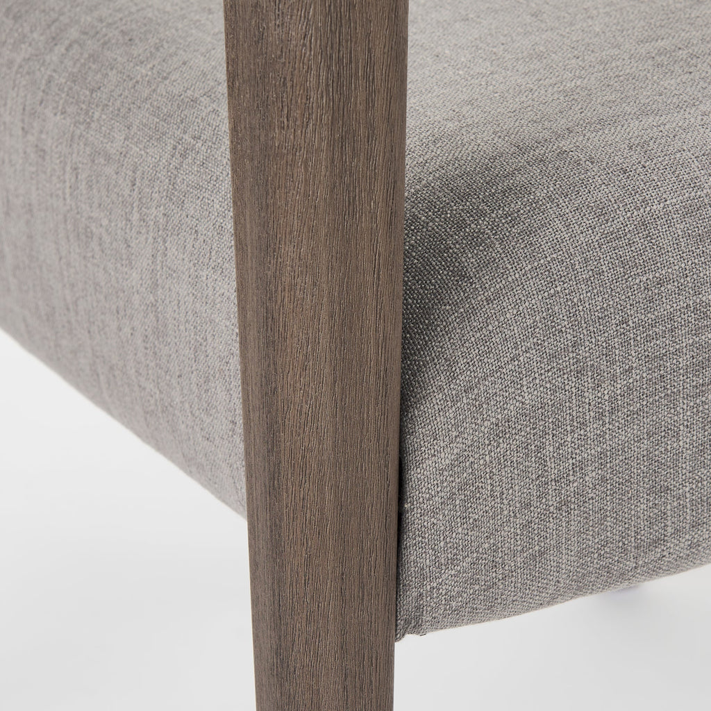 Palisades Fabric Dining Armchair