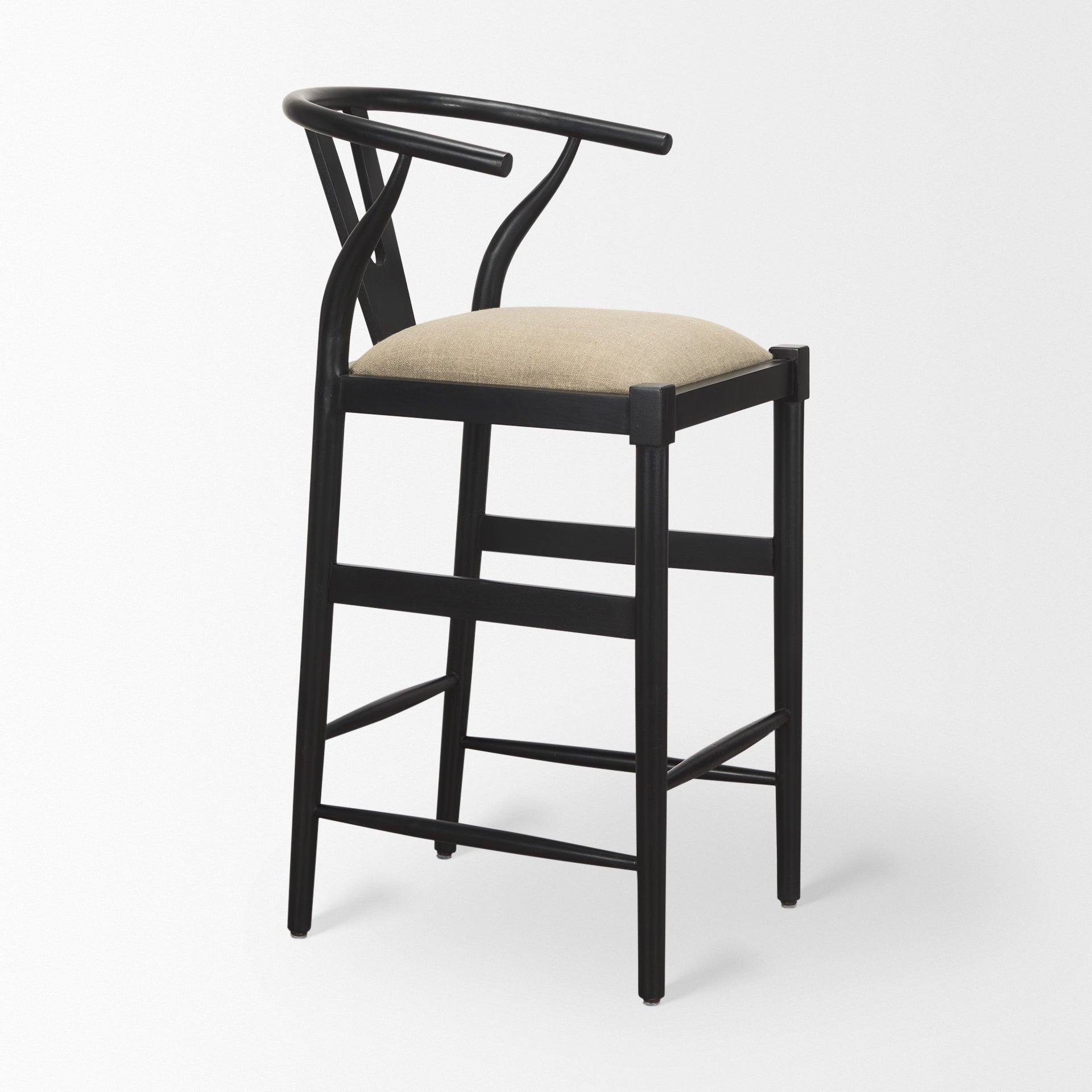 Trixie Upholstered Seat Bar Stool